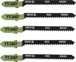 YATO Dekopírfűrészlap T13TPI 75/50 mm HCS (5 darab) (YT-3407)