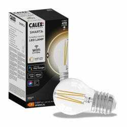 Calex E27 P45 SMART WiFi LED izzó 4.5W 470lm TUYA Filament CALEX (CSMARTW00714)