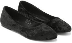 KILLSTAR Pantofi de damă (balerini) KILLSTAR - Lunanite Velvet - Negru - KSRA010159