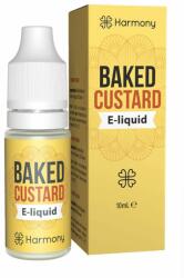 Harmony E-Liquid CBD Vanilie si Alune prajite Harmony Baked Custard 10 ml