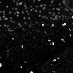 Takoy Material elastic cu paiete Pepi negru