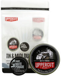 Uppercut Deluxe Matt Pomade - matt pomádé - duo kit 30+100g (upp-mattduokit)