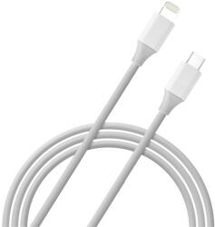 Blautel 4-OK adatkábel és töltő (18W, Type-C - lightning 8pin, PD gyorstöltés támogatás, 100cm) FEHÉR Apple iPhone 7 4.7, Apple iPhone 7 Plus 5.5, Apple IPAD mini 4, Apple IPAD Pro 12.9 (2015), Apple (USPDIC)