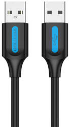 Vention USB 2.0 kábel Vention COJBC 0.25m Fekete PVC