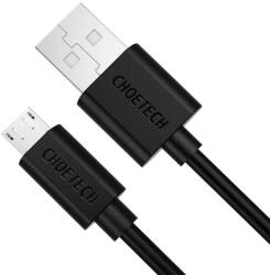 Choetech USB kábel Micro USB Choetech, AB003 1, 2m (fekete)