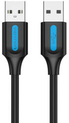 Vention USB 2.0 kábel Vention COJBD 0.5m Fekete PVC