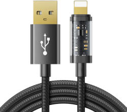 JOYROOM USB Type-C kábel - Lightning gyors Charging Power Delivery 20 W 1, 2 m fekete (S-UL012A12)