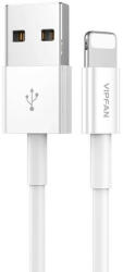 Vipfan USB és Lightning kábel Vipfan X03, 3A, 1m (fehér) - bluedigital