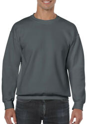 Gildan Kereknyakú körkötött pulóver, Gildan GI18000, Charcoal-2XL (gi18000ch-2xl)