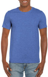 Gildan Softstyle rövid ujjú környakas póló, Gildan GI64000, Heather Royal-XL (gi64000hro-xl)
