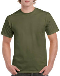 Gildan Rövid ujjú klasszikus szabású póló, Gildan GI5000, Military Green-5XL (gi5000mi-5xl)