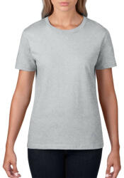 Gildan Kereknyakú rövid ujjú női póló, Gildan GIL4100, RS Sport Grey-2XL (giL4100sp-2xl)