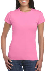 Gildan Softstyle testhez álló rövid ujjú női póló, Gildan GIL64000, Azalea-L (giL64000az-l)
