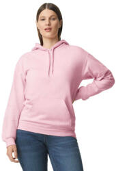 Gildan Softstyle kapucnis pulóver kenguruzsebbel, Gildan GISF500, Light Pink-4XL (gisf500lp-4xl)