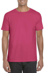 Gildan Softstyle rövid ujjú környakas póló, Gildan GI64000, Heliconia-2XL (gi64000he-2xl)