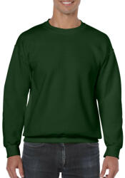 Gildan Kereknyakú körkötött pulóver, Gildan GI18000, Forest Green-3XL (gi18000fo-3xl)