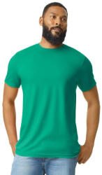 Gildan Softstyle körkötött rövid ujjú póló, Gildan GI67000, Kelly Mist-L (gi67000klm-l)
