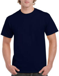 Gildan Előmosott kerek nyakkivágásu ultra póló, Gildan GI2000, Navy-XL (gi2000nv-xl)