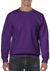 Gildan Kereknyakú körkötött pulóver, Gildan GI18000, Purple-3XL (gi18000pu-3xl)