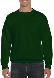 Gildan Környakas unisex prémium pulóver, Gildan GI12000, Forest Green-2XL (gi12000fo-2xl)