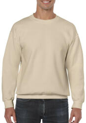 Gildan Kereknyakú körkötött pulóver, Gildan GI18000, Sand-2XL (gi18000sa-2xl)