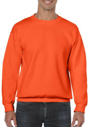 Gildan Kereknyakú körkötött pulóver, Gildan GI18000, Orange-2XL (gi18000or-2xl)