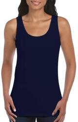 Gildan Testhez álló, oldalvarrott női trikó, Gildan GIL64200, Navy-XL (giL64200nv-xl)