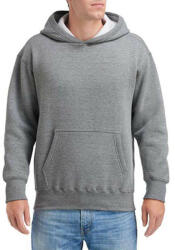 Gildan Kapucnis vastag pulóver kenguruzsebbel, Gildan GIHF500, Graphite Heather-S (gihf500gph-s)