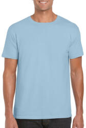 Gildan Softstyle rövid ujjú környakas póló, Gildan GI64000, Light Blue-L (gi64000lb-l)