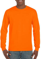 Gildan Hosszú ujjú klasszikus szabású póló, Gildan GI2400, S. Orange-S (gi2400sfo-s)