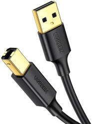 UGREEN nyomtatókábel USB-A - USB-B 480Mb/s 5m fekete (US135)