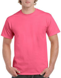 Gildan Előmosott kerek nyakkivágásu ultra póló, Gildan GI2000, Safety Pink-S (gi2000sfp-s)
