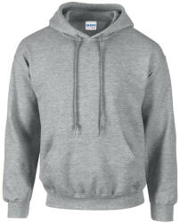 Gildan Kenguru zsebes kapucnis pulóver, Gildan GI18500, Sport Grey-4XL (gi18500sp-4xl)