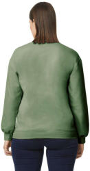 Gildan Környakú uniszex pulóver, Gildan GISF000, Military Green-L (gisf000mi-l)