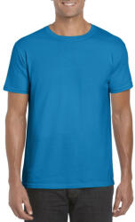 Gildan Softstyle rövid ujjú környakas póló, Gildan GI64000, Sapphire-2XL (gi64000sh-2xl)