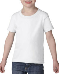 Gildan Kereknyakú rövid ujjú gyerek póló, Gildan GIP5100, White-3T (M) (giP5100wh-3T)