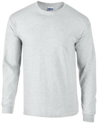 Gildan Hosszú ujjú klasszikus szabású póló, Gildan GI2400, Ash Grey-4XL (gi2400as-4xl)