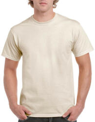 Gildan Előmosott kerek nyakkivágásu ultra póló, Gildan GI2000, Natural-S (gi2000na-s)