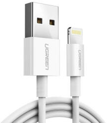UGREEN Lightning USB kábel (ABS tok) Fehér 2M