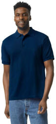 Gildan DryBlend rövid ujjú galléros férfi póló, Gildan GI8800, Navy-3XL (gi8800nv-3xl)