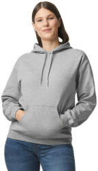 Gildan Softstyle kapucnis pulóver kenguruzsebbel, Gildan GISF500, RS Sport Grey-L (gisf500sp-l)