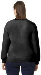 Gildan Környakú uniszex pulóver, Gildan GISF000, Black-3XL (gisf000bl-3xl)