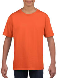 Gildan Rövid ujjú Softstyle gyerekpóló, Gildan GIB64000, Orange-XL (giB64000or-xl)