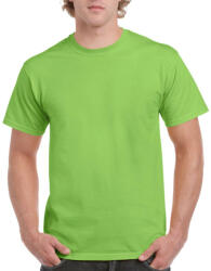 Gildan Előmosott kerek nyakkivágásu ultra póló, Gildan GI2000, Lime-4XL (gi2000li-4xl)