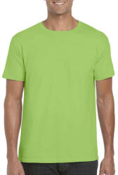 Gildan Softstyle rövid ujjú környakas póló, Gildan GI64000, Lime-XL (gi64000li-xl)