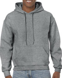 Gildan Kenguru zsebes kapucnis pulóver, Gildan GI18500, Graphite Heather-XL (gi18500gph-xl)