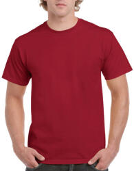 Gildan Előmosott kerek nyakkivágásu ultra póló, Gildan GI2000, Cardinal Red-4XL (gi2000cr-4xl)