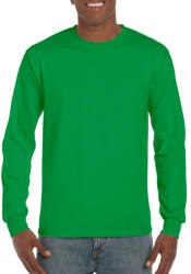 Gildan Hosszú ujjú klasszikus szabású póló, Gildan GI2400, Irish Green-3XL (gi2400ig-3xl)