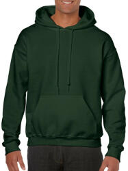 Gildan Kenguru zsebes kapucnis pulóver, Gildan GI18500, Forest Green-4XL (gi18500fo-4xl)