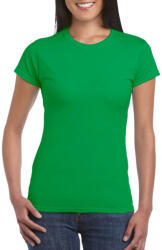 Gildan Softstyle testhez álló rövid ujjú női póló, Gildan GIL64000, Irish Green-XL (giL64000ig-xl)
